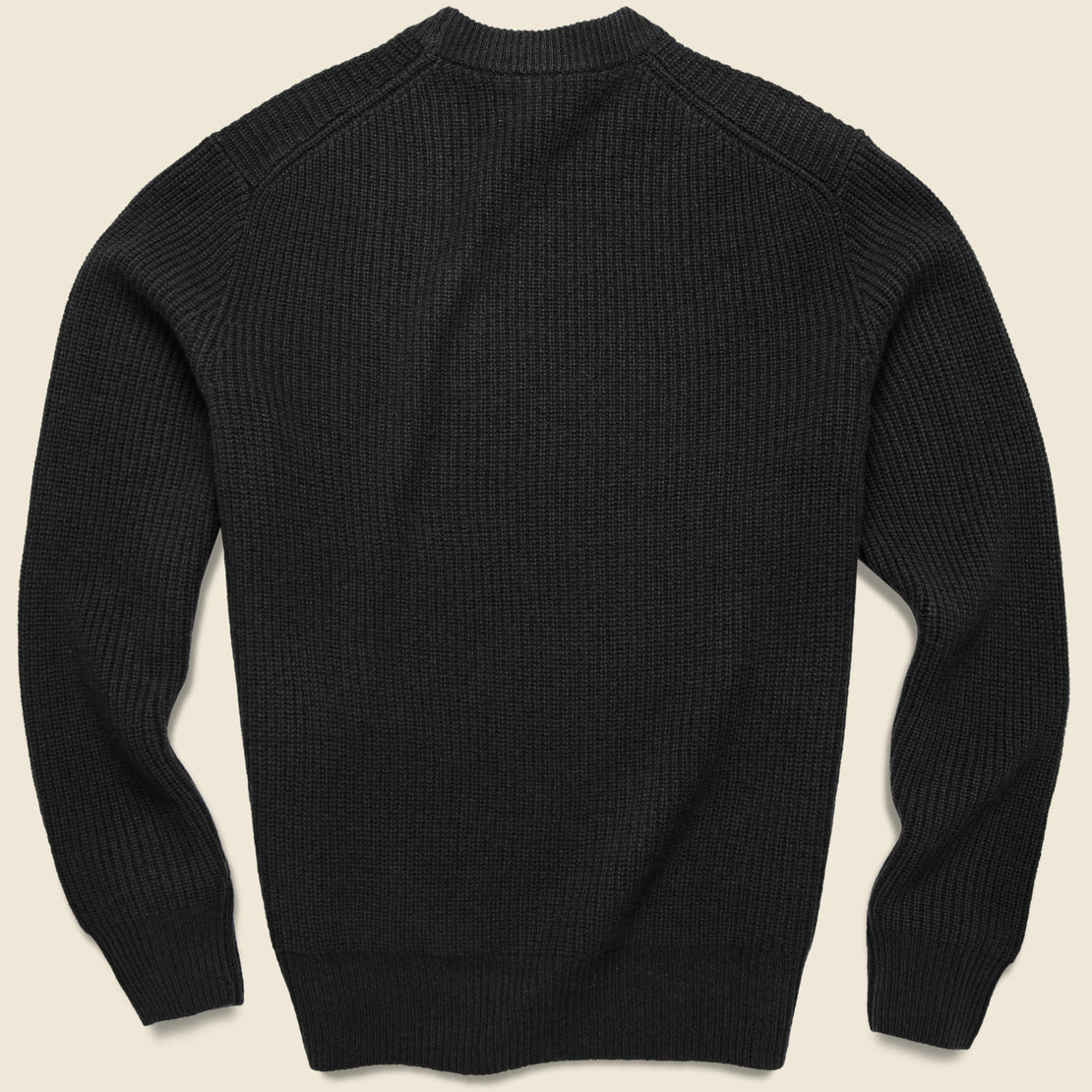 Cashmere Jordan Sweater - Black - Alex Mill - STAG Provisions - Tops - Sweater