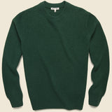 Cashmere Jordan Sweater - Heather Forest - Alex Mill - STAG Provisions - Tops - Sweater