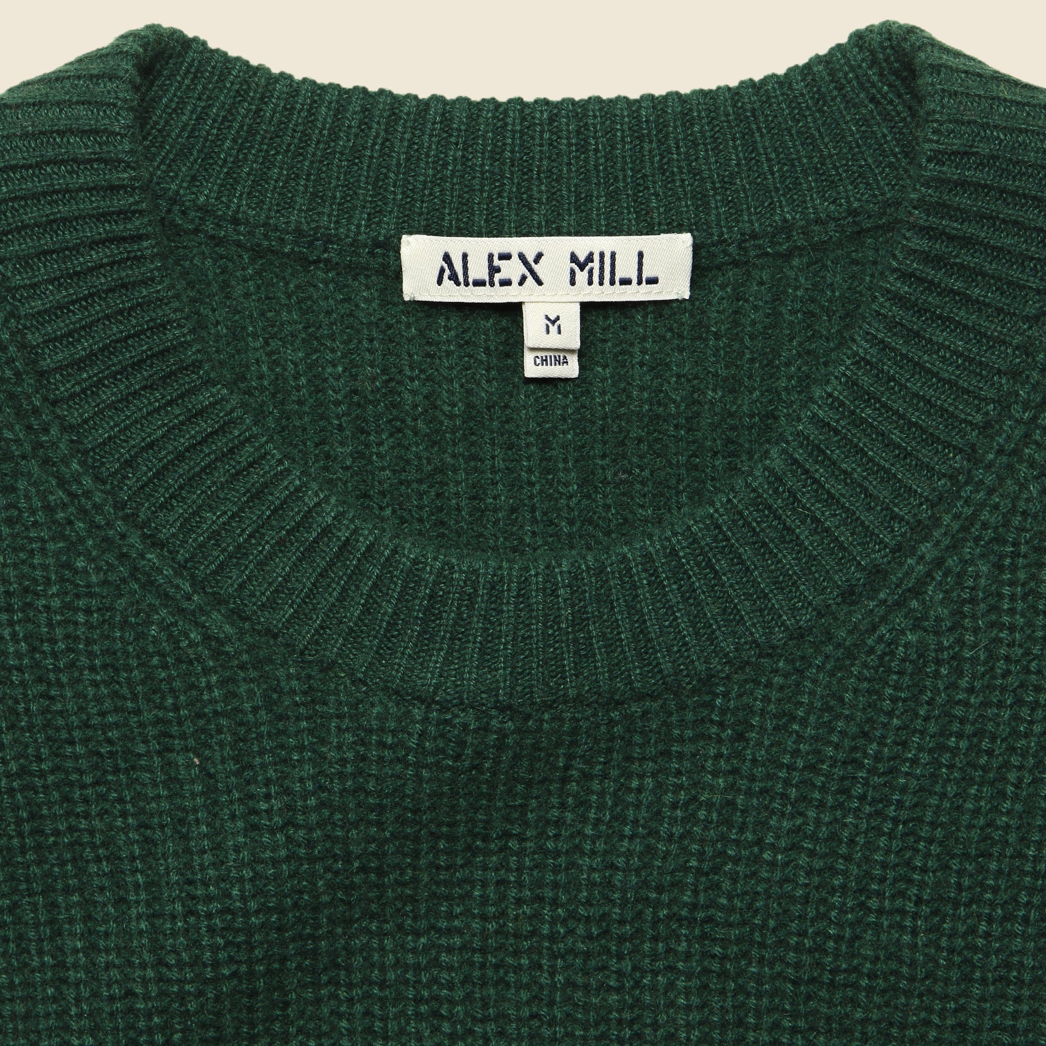 
                          Cashmere Jordan Sweater - Heather Forest - Alex Mill - STAG Provisions - Tops - Sweater
                        