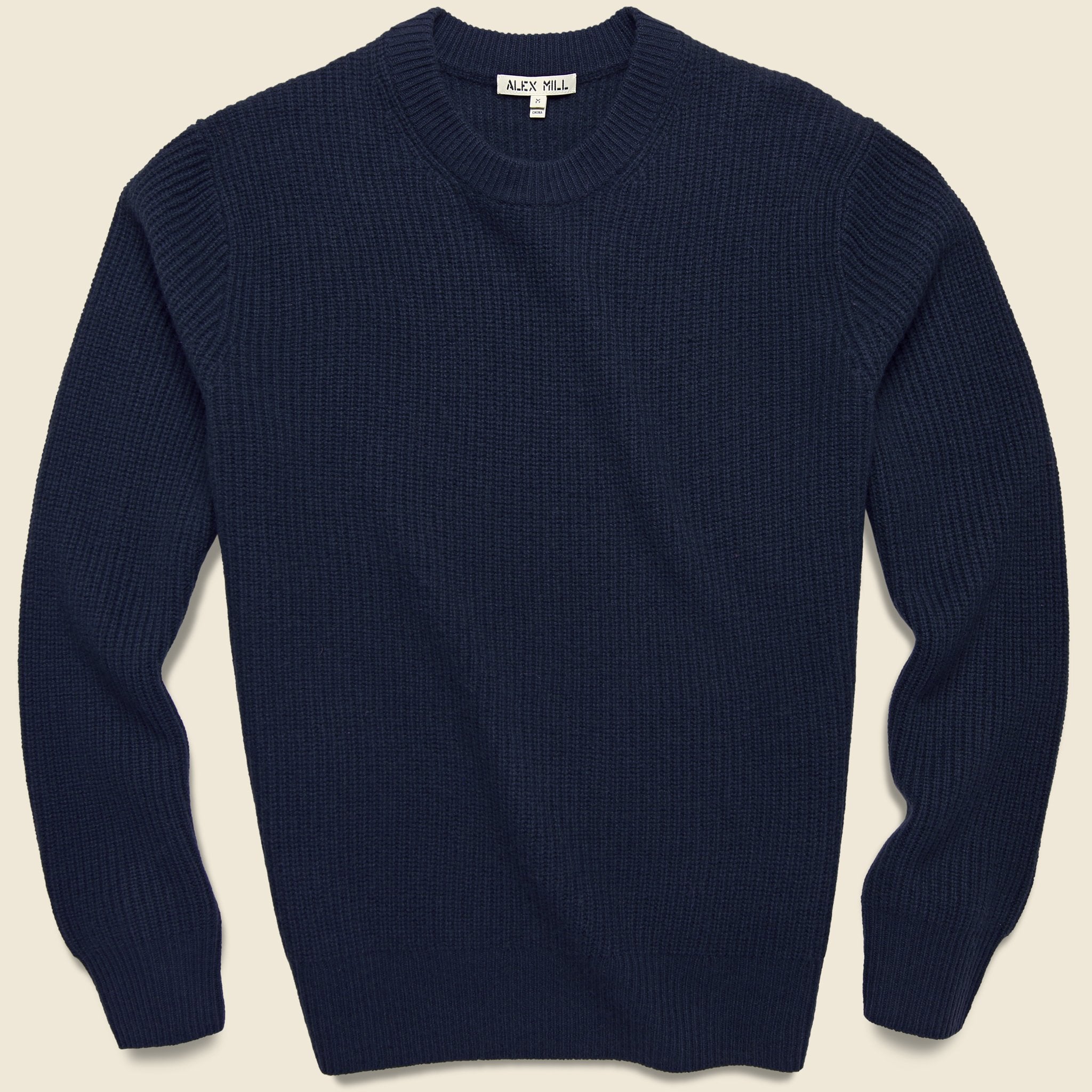 Cashmere Jordan Sweater - Navy - Alex Mill - STAG Provisions - Tops - Sweater