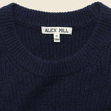 Cashmere Jordan Sweater - Navy - Alex Mill - STAG Provisions - Tops - Sweater