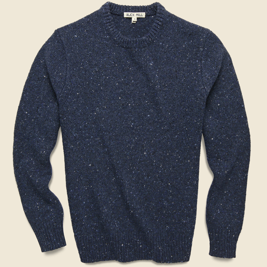 Alex Mill Donegal Wool Sweater - Navy