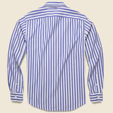 Bold Stripe Standard Shirt - Blue/White - Alex Mill - STAG Provisions - Tops - L/S Woven - Stripe