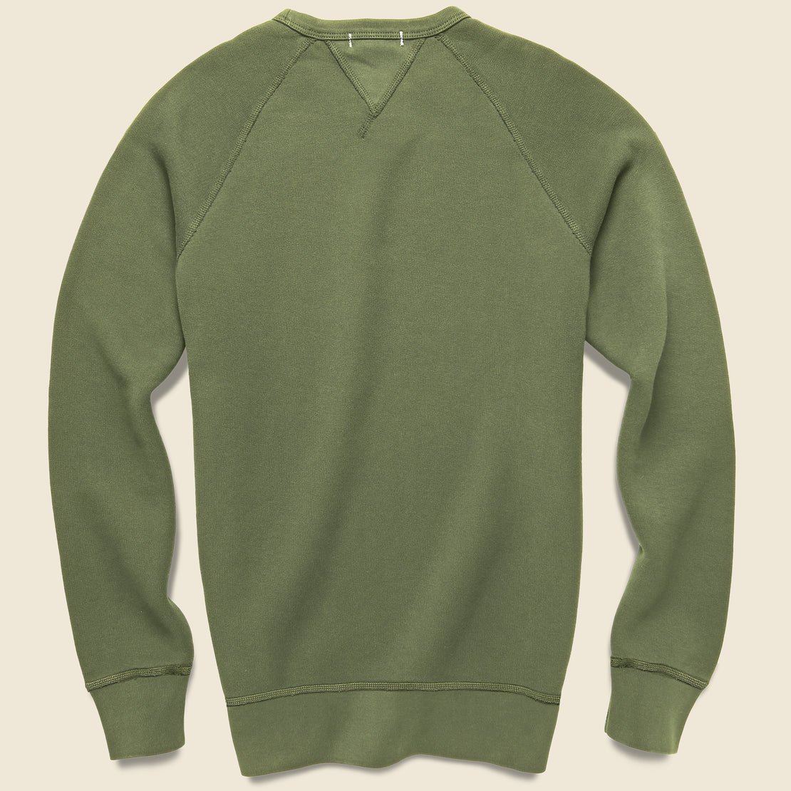 French Terry Sweatshirt - Faded Olive