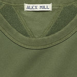 French Terry Sweatshirt - Faded Olive - Alex Mill - STAG Provisions - Tops - Fleece / Sweatshirt
