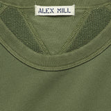 French Terry Sweatshirt - Faded Olive - Alex Mill - STAG Provisions - Tops - Fleece / Sweatshirt