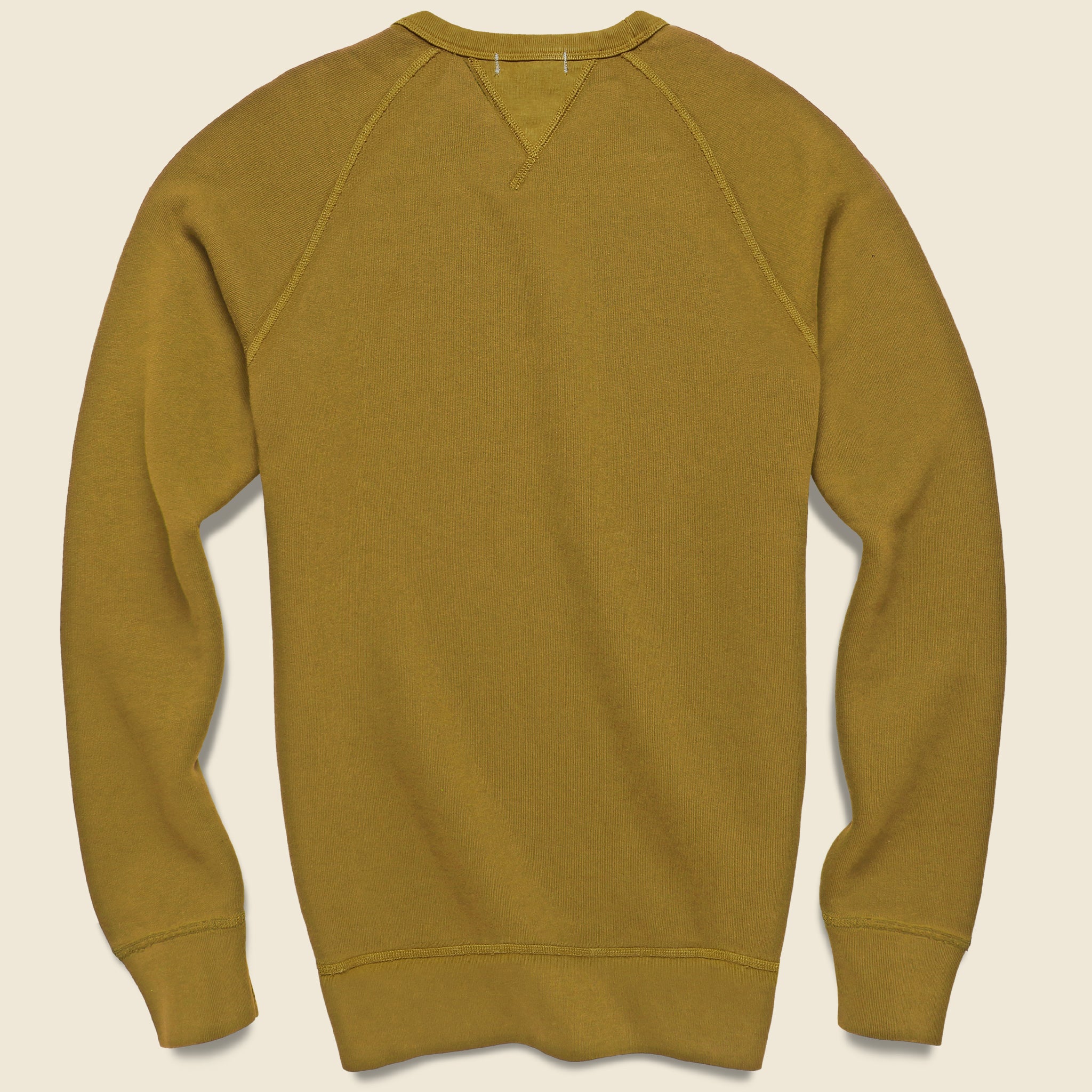 French Terry Sweatshirt - Golden Khaki - Alex Mill - STAG Provisions - Tops - Fleece / Sweatshirt