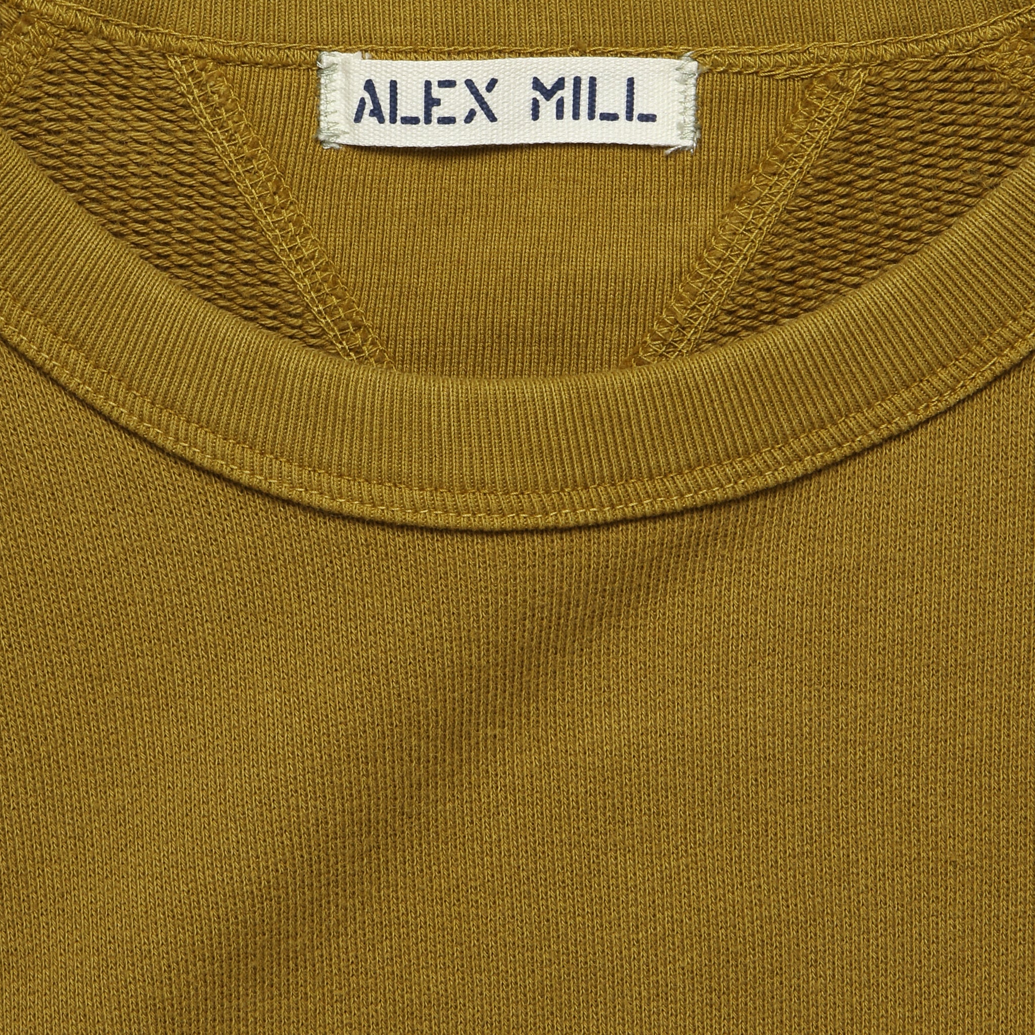 
                          French Terry Sweatshirt - Golden Khaki - Alex Mill - STAG Provisions - Tops - Fleece / Sweatshirt
                        