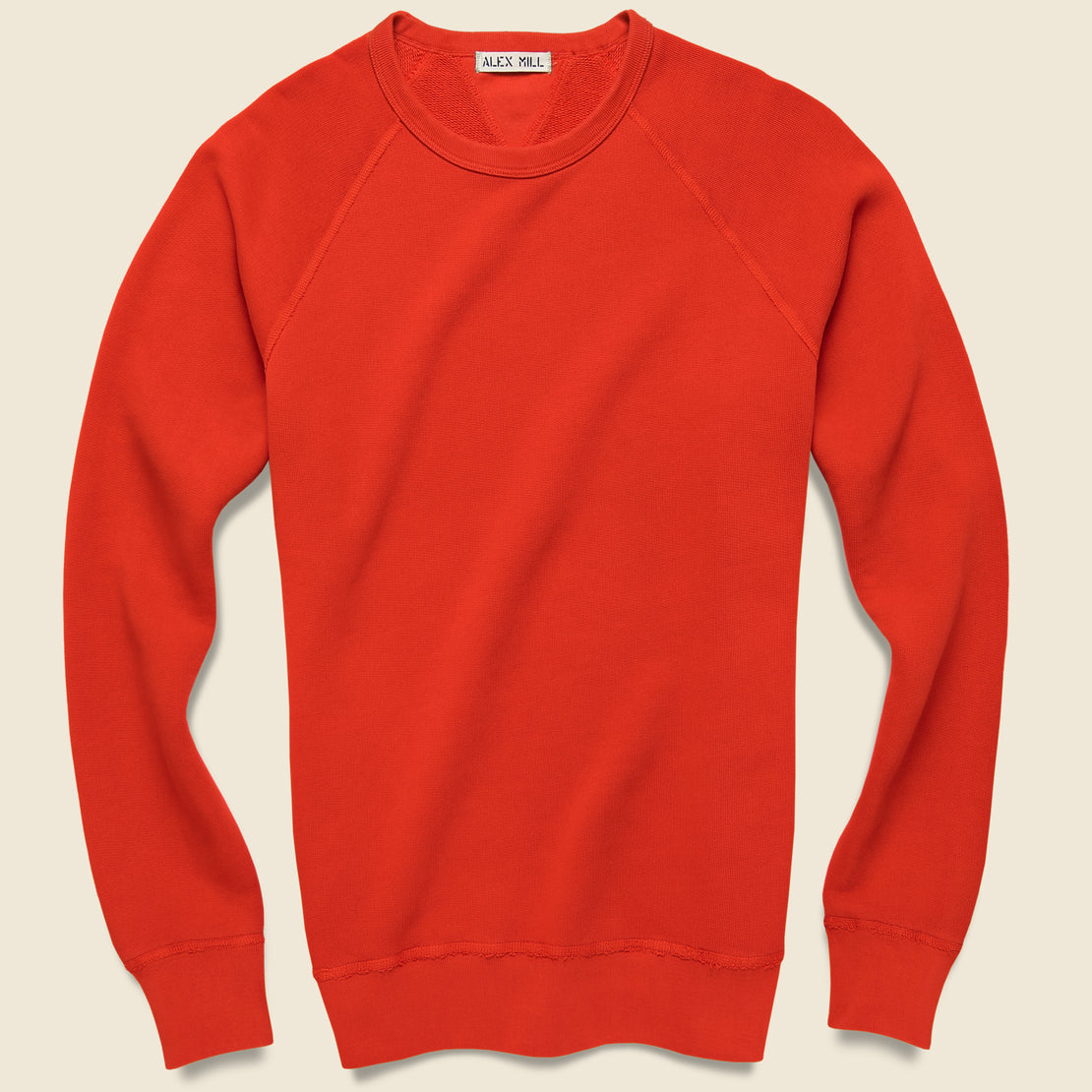 Alex Mill French Terry Sweatshirt - Berry Red