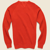 French Terry Sweatshirt - Berry Red - Alex Mill - STAG Provisions - Tops - Fleece / Sweatshirt