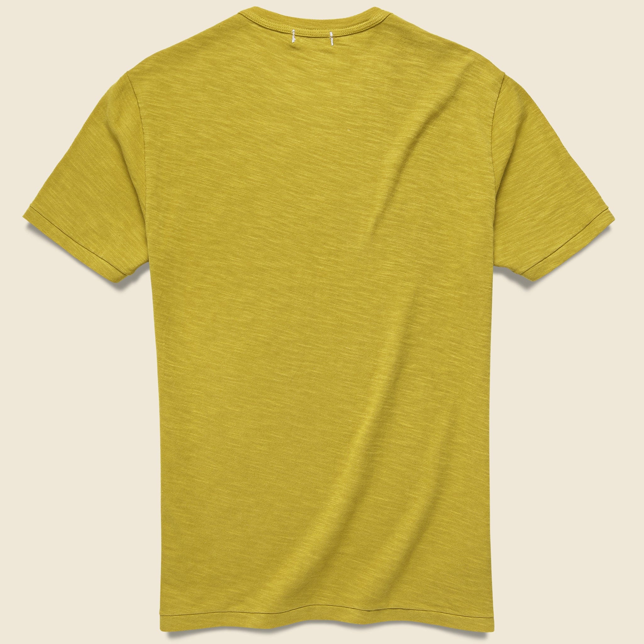 Standard Crew Tee - Yellow Khaki - Alex Mill - STAG Provisions - Tops - S/S Tee