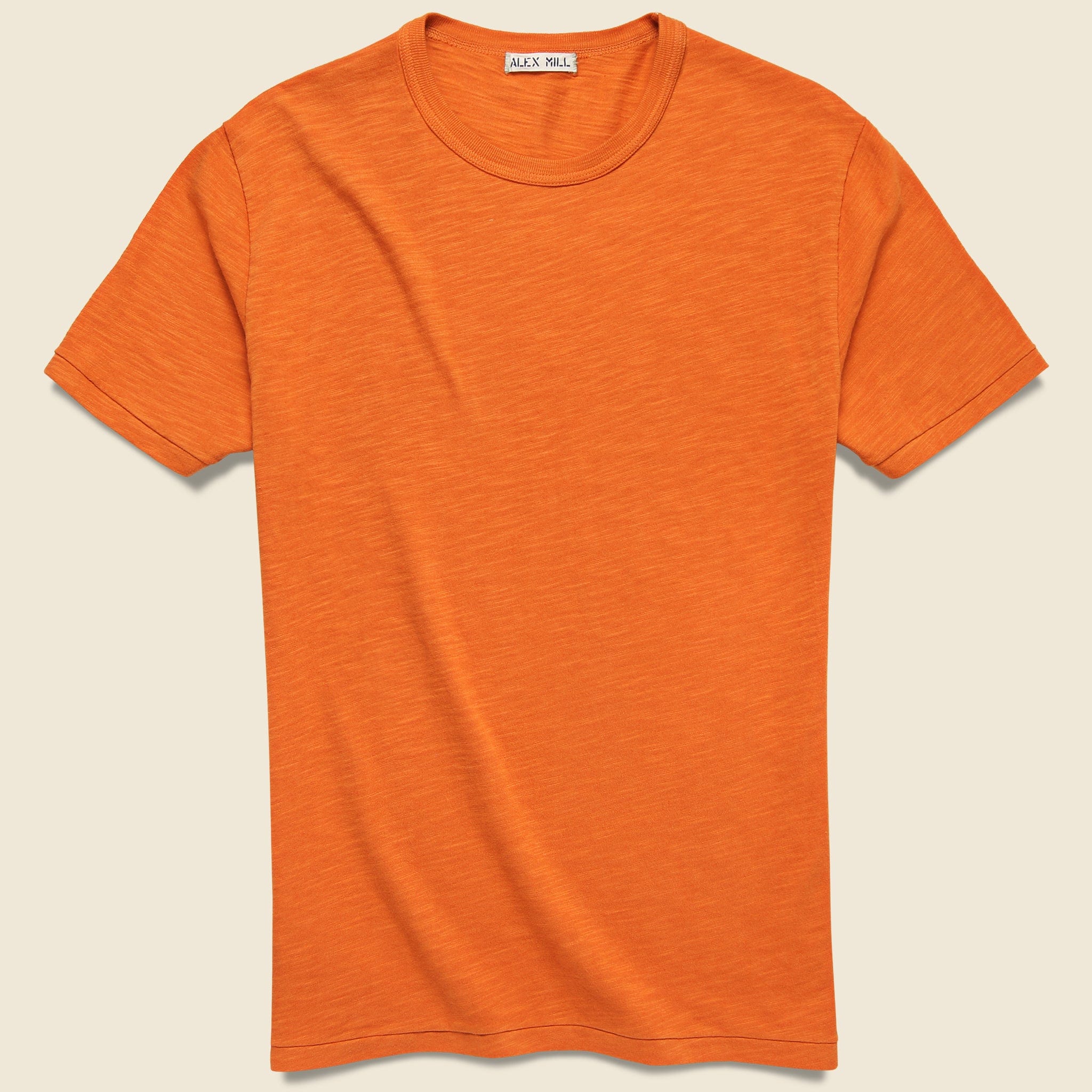Standard Crew Tee - Autumn Orange - Alex Mill - STAG Provisions - Tops - S/S Tee