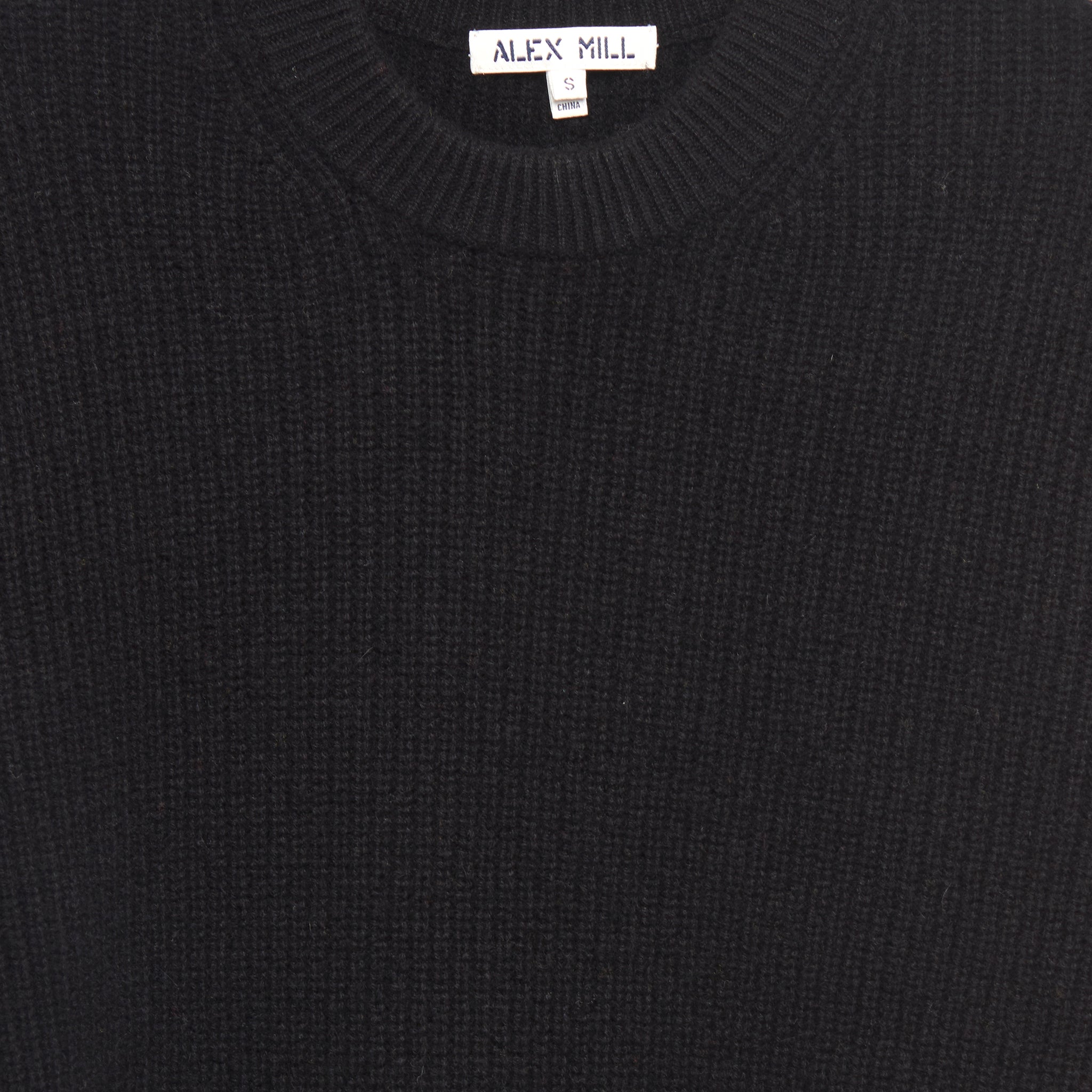 
                          Cashmere Jordan Sweater - Black - Alex Mill - STAG Provisions - W - Tops - Sweater
                        