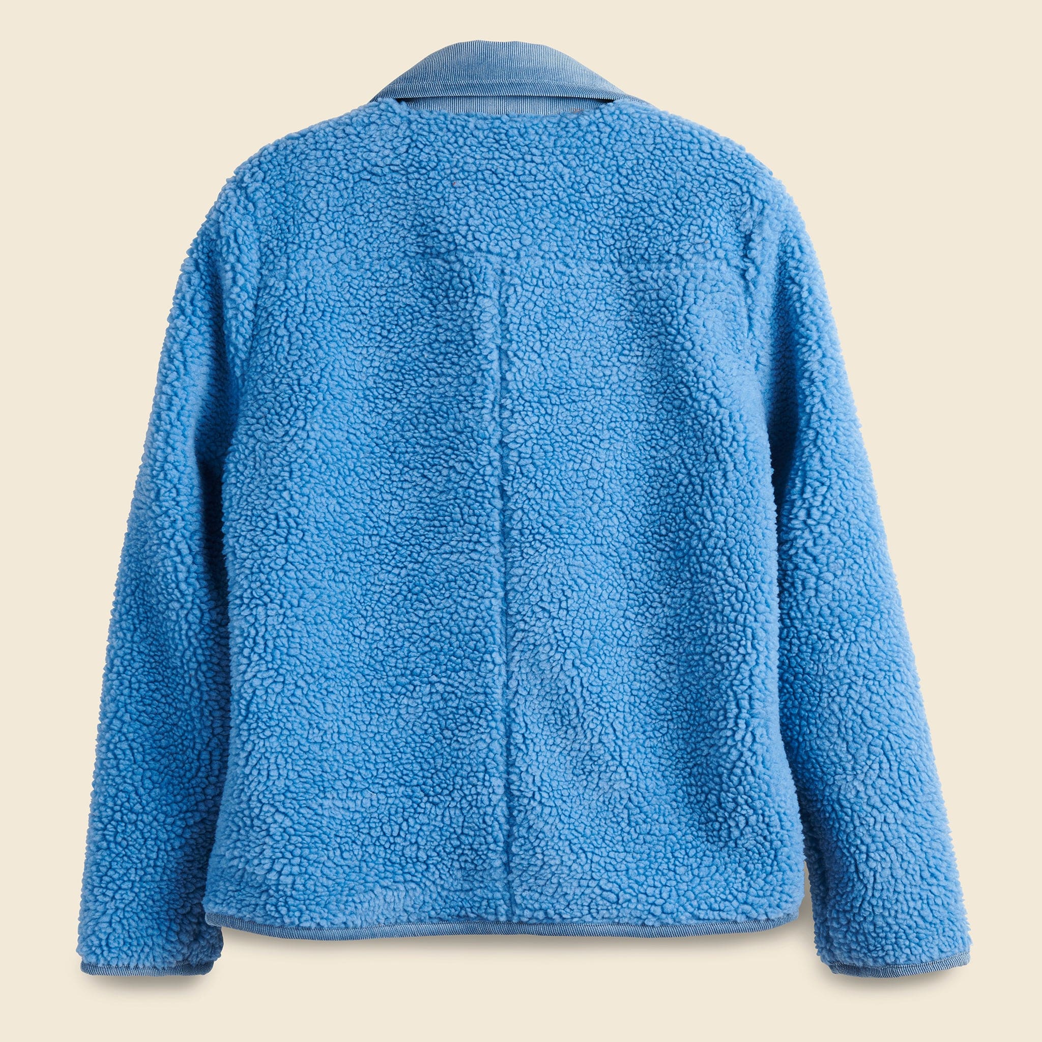 
                          Sherpa Fleece Jacket - Powder Blue - Alex Mill - STAG Provisions - W - Outerwear - Coat/Jacket
                        