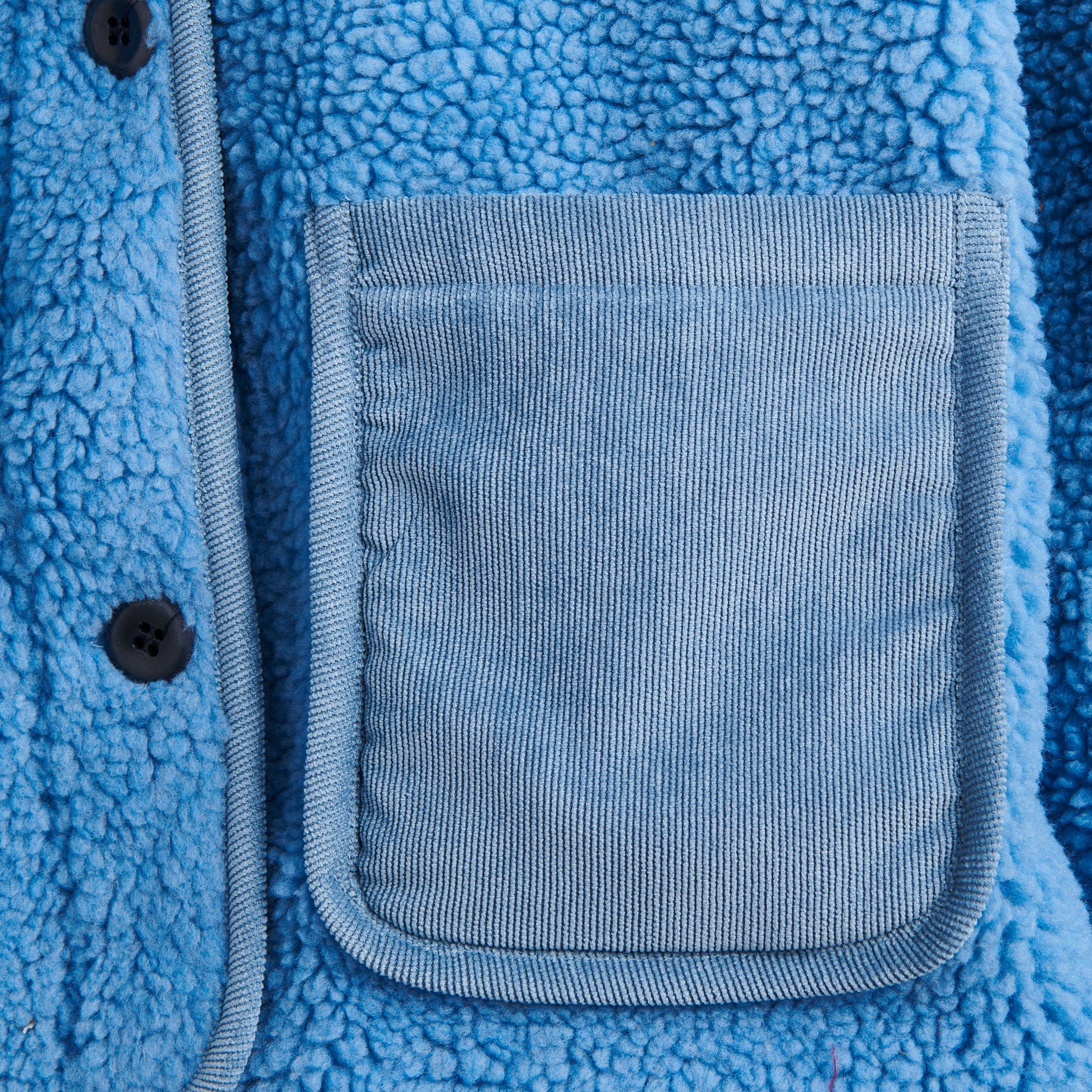 
                          Sherpa Fleece Jacket - Powder Blue - Alex Mill - STAG Provisions - W - Outerwear - Coat/Jacket
                        