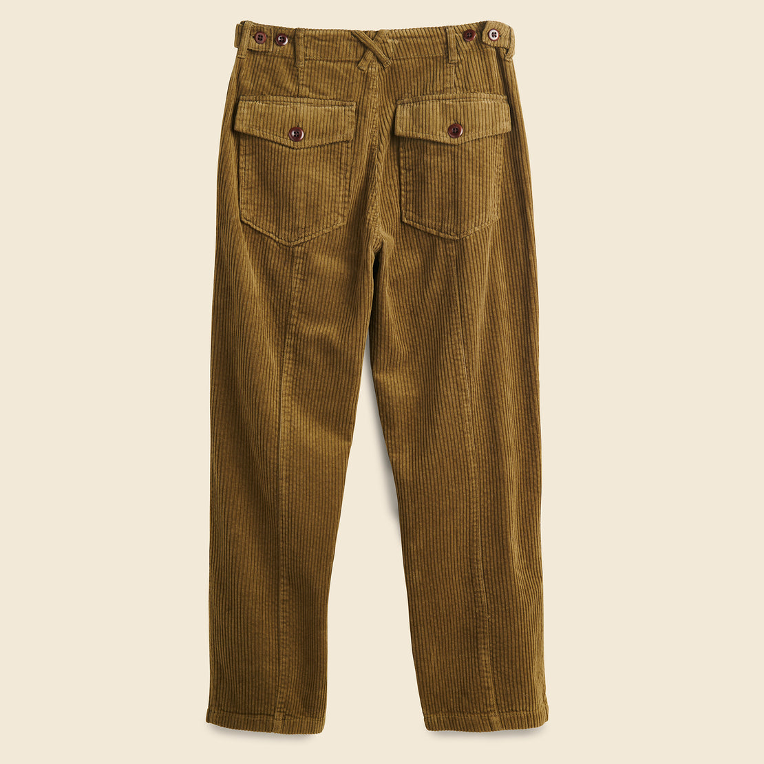 Neil Pant - Deep Olive Corduroy - Alex Mill - STAG Provisions - W - Pants - Twill
