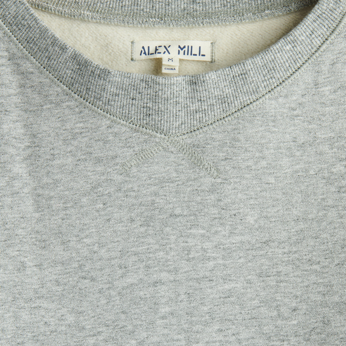 Lakeside Sweatshirt - Heather Grey - Alex Mill - STAG Provisions - W - Tops - L/S Fleece