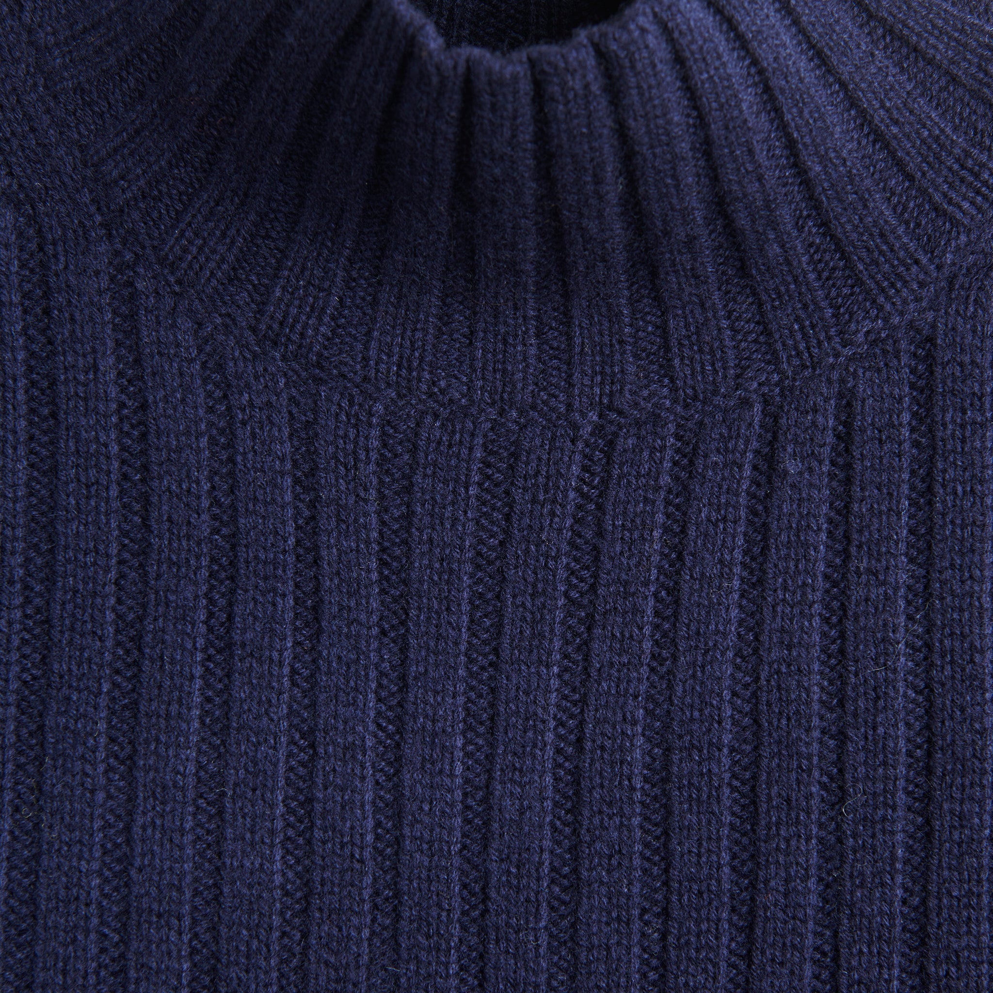 
                          Chaley Rib Mock Neck Sweater - Dark Navy - Alex Mill - STAG Provisions - W - Tops - Sweater
                        