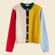 Francis Color Block Cardigan - Multi Combo