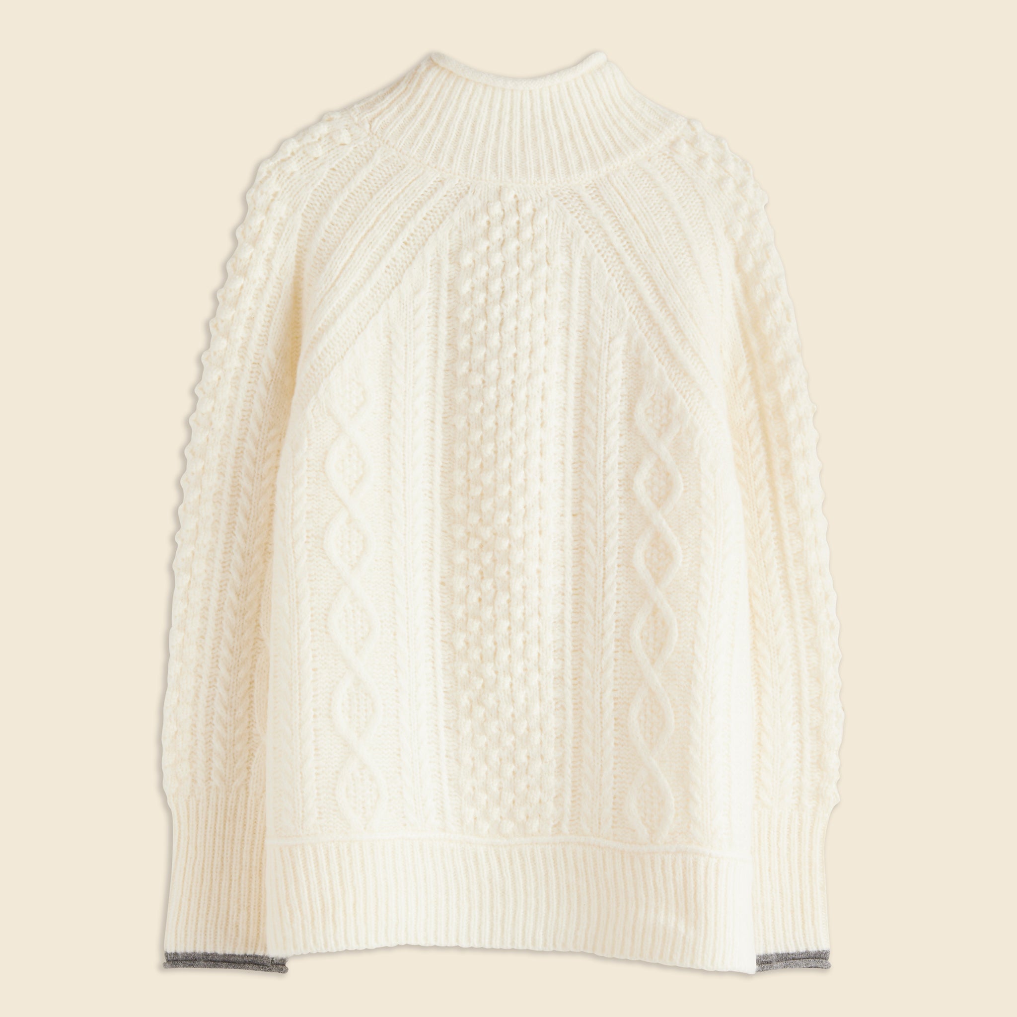 
                          Camil Cable Sweater - Ivory - Alex Mill - STAG Provisions - W - Tops - Sweater
                        