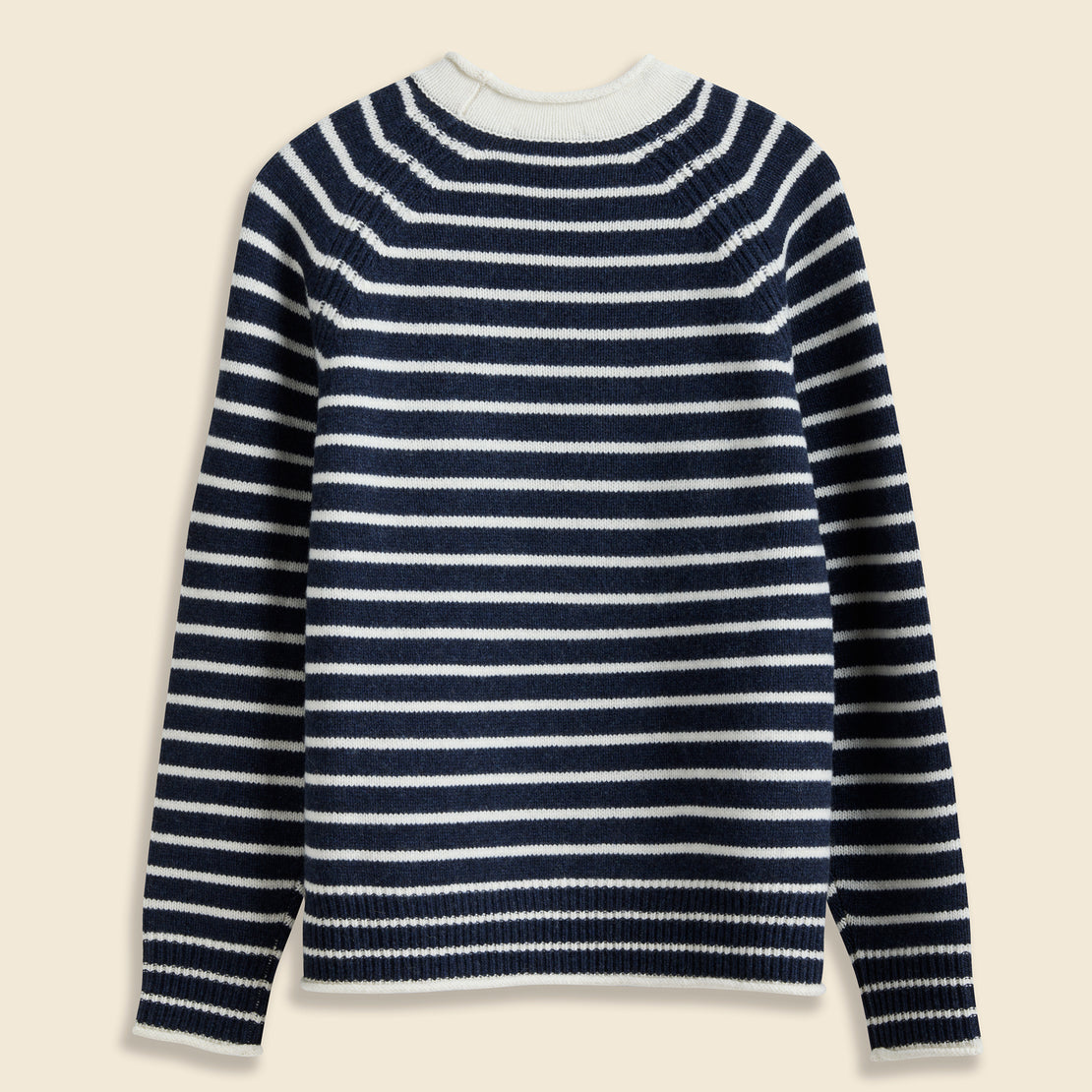 Freja Sweater - Striped Indigo - Alex Mill - STAG Provisions - W - Tops - Sweater