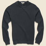French Terry Crew Sweatshirt - Washed Black - Alex Mill - STAG Provisions - Tops - Fleece / Sweatshirt