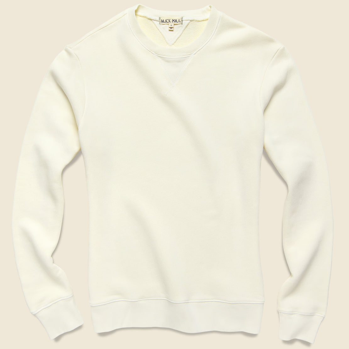 Alex Mill French Terry Crew Sweatshirt - Natural