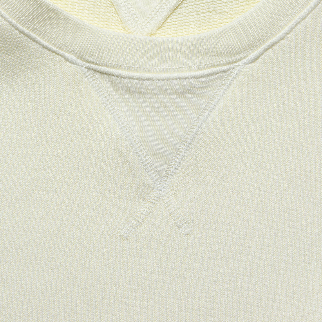 French Terry Crew Sweatshirt - Natural - Alex Mill - STAG Provisions - Tops - Fleece / Sweatshirt
