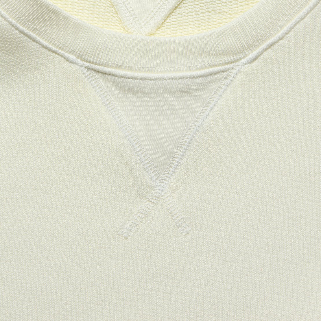 French Terry Sweatshirt - Natural - Alex Mill - STAG Provisions - Tops - Fleece / Sweatshirt