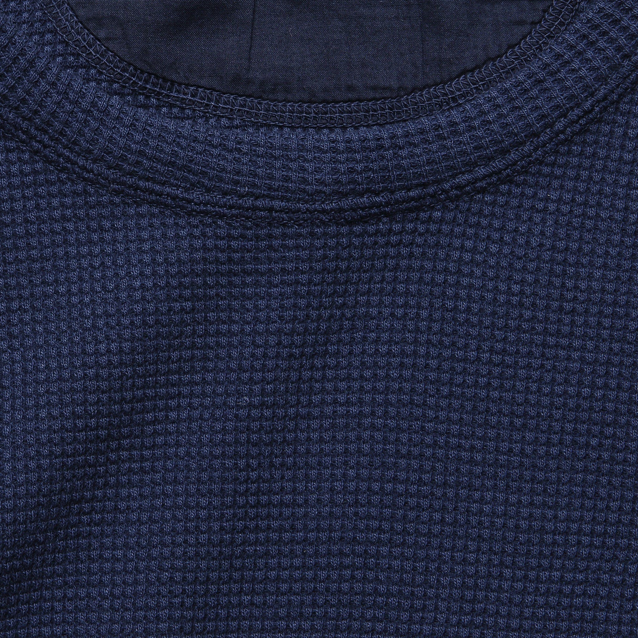 
                          Waffle Crewneck - Navy - Alex Mill - STAG Provisions - Tops - L/S Knit
                        