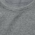 Waffle Crewneck - Heather Grey - Alex Mill - STAG Provisions - Tops - L/S Knit