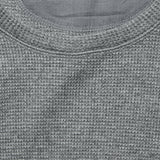 Waffle Crewneck - Heather Grey - Alex Mill - STAG Provisions - Tops - L/S Knit