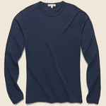 Standard Slub Crew Tee - Navy - Alex Mill - STAG Provisions - Tops - L/S Tee