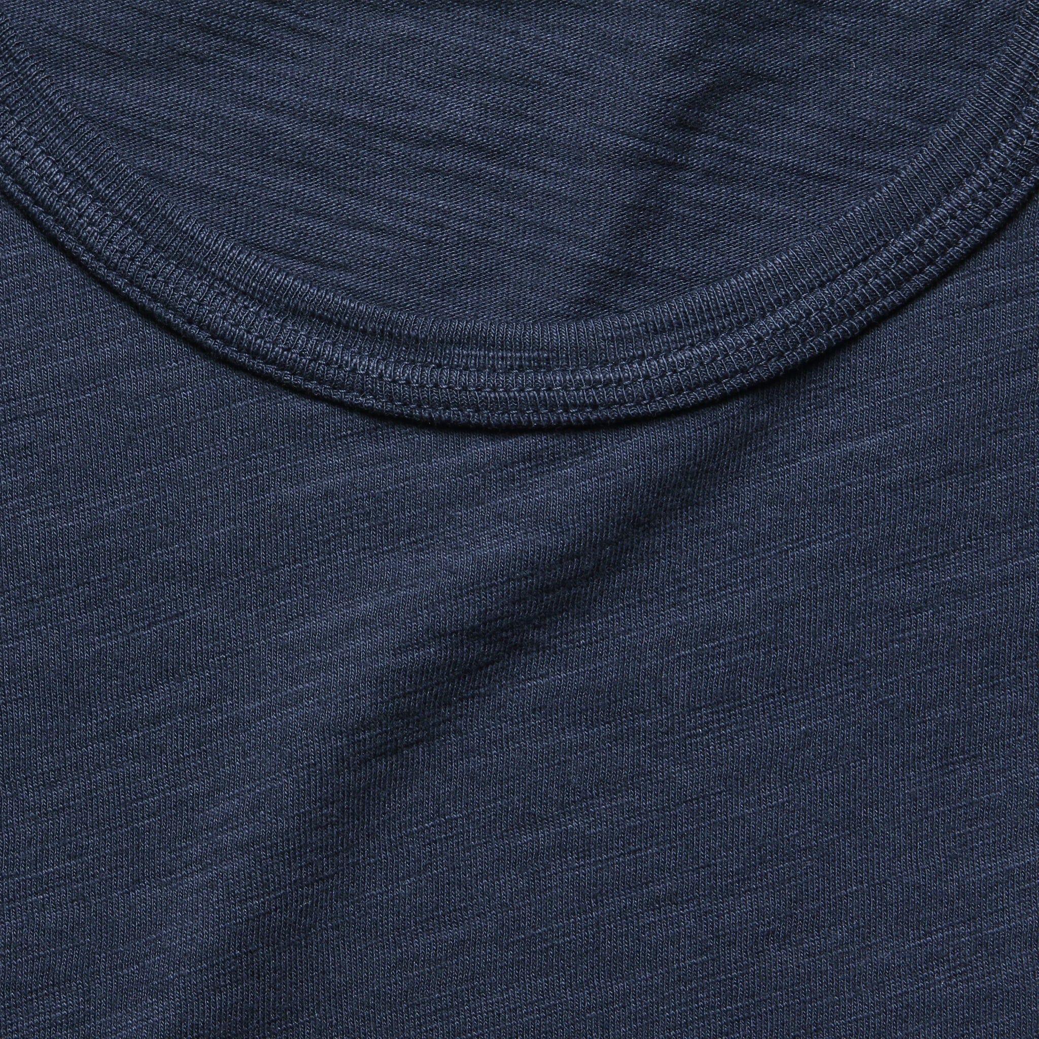 Standard Slub Crew Tee - Navy - Alex Mill - STAG Provisions - Tops - L/S Tee