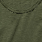 New Standard Slub Crew Tee - Deep Olive - Alex Mill - STAG Provisions - Tops - L/S Tee