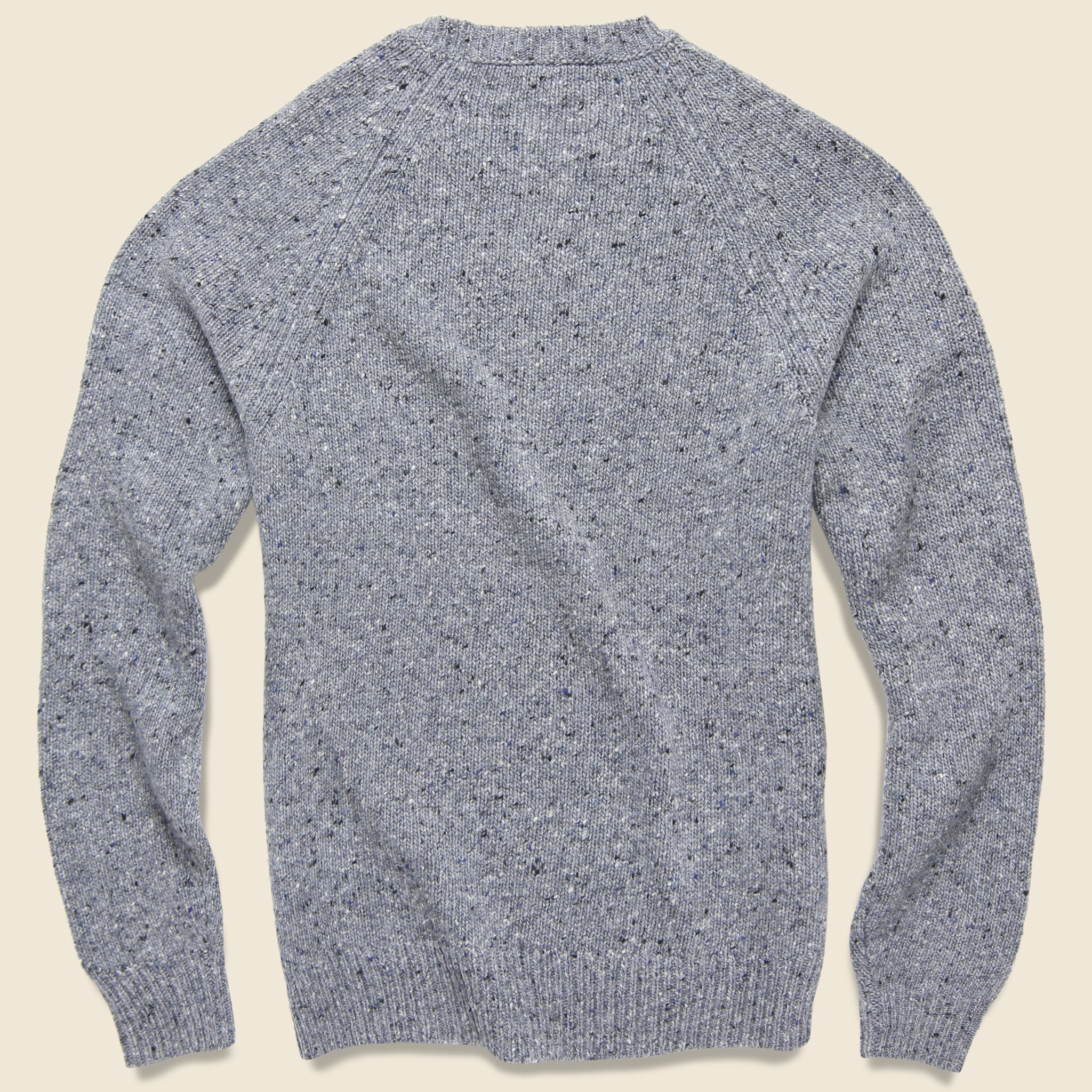 
                          Alpaca Wool Donegal Crew Sweater - Stone Flag Grey - Alex Mill - STAG Provisions - Tops - Sweater
                        