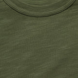 New Standard Crew Tee - Deep Olive - Alex Mill - STAG Provisions - Tops - S/S Tee