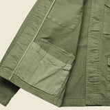 Herringbone Army Jacket - Olive - Alex Mill - STAG Provisions - Outerwear - Coat / Jacket