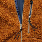 Zip Sherpa Jacket - Toffee - Alex Mill - STAG Provisions - Outerwear - Coat / Jacket