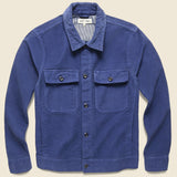 Moleskin Work Jacket - Navy - Alex Mill - STAG Provisions - Outerwear - Shirt Jacket