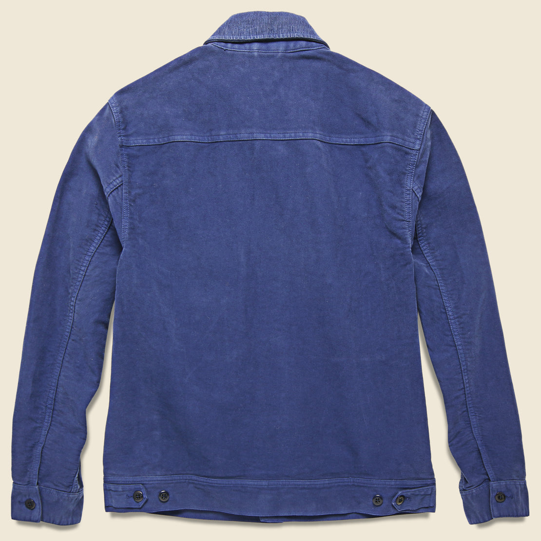 Moleskin Work Jacket - Navy - Alex Mill - STAG Provisions - Outerwear - Shirt Jacket