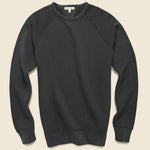 French Terry Sweatshirt - Black - Alex Mill - STAG Provisions - Tops - Fleece / Sweatshirt