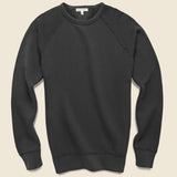 French Terry Sweatshirt - Black - Alex Mill - STAG Provisions - Tops - Fleece / Sweatshirt