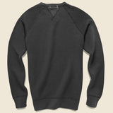 French Terry Sweatshirt - Black - Alex Mill - STAG Provisions - Tops - Fleece / Sweatshirt