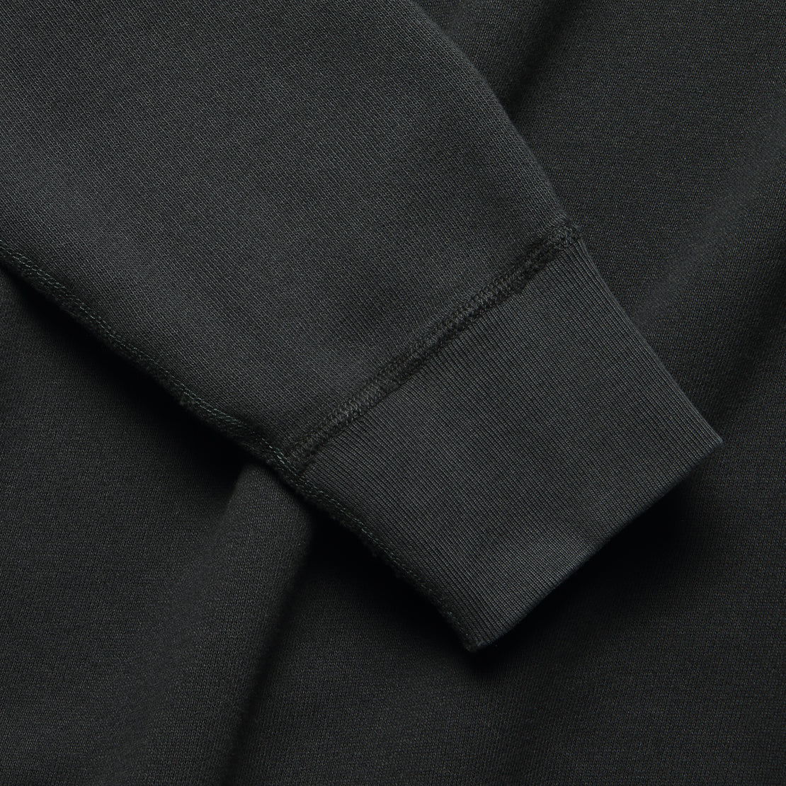 French Terry Sweatshirt - Black