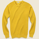French Terry Sweatshirt - Honey Mustard - Alex Mill - STAG Provisions - Tops - Fleece / Sweatshirt