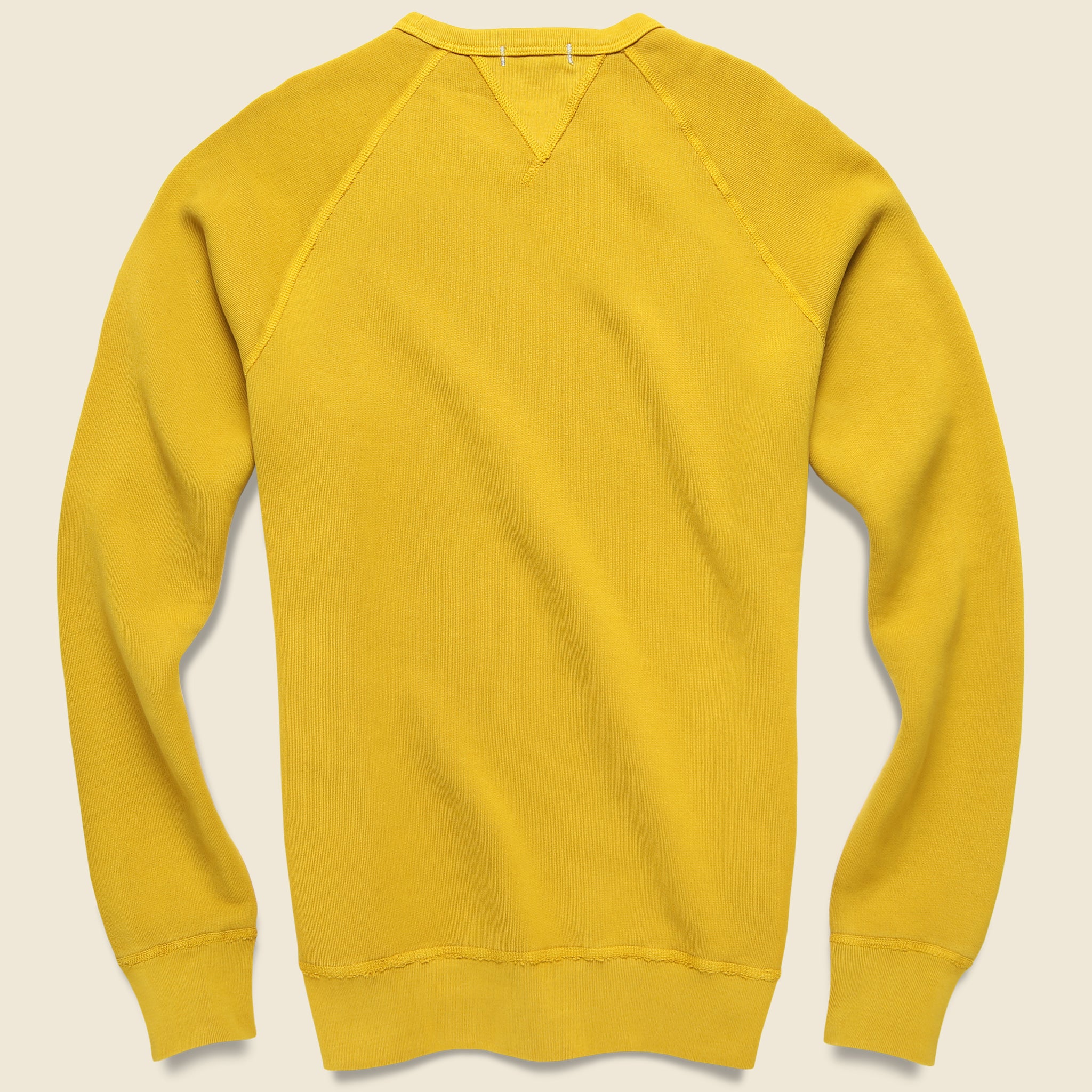 French Terry Sweatshirt - Honey Mustard - Alex Mill - STAG Provisions - Tops - Fleece / Sweatshirt