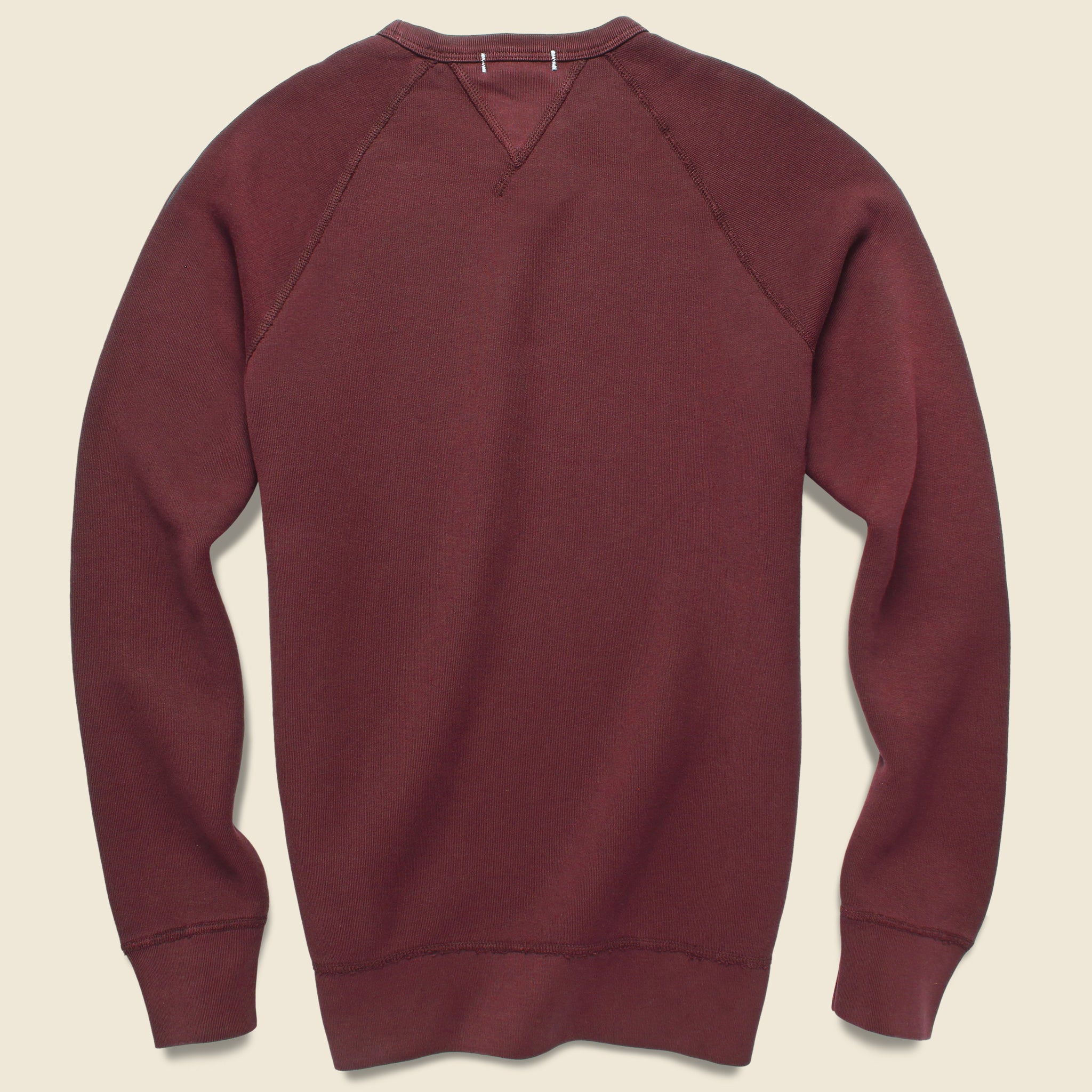 
                          French Terry Sweatshirt - Bordeaux - Alex Mill - STAG Provisions - Tops - Fleece / Sweatshirt
                        