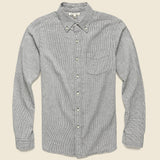 Mini Gingham Shirt - Black/White - Alex Mill - STAG Provisions - Tops - L/S Woven - Plaid