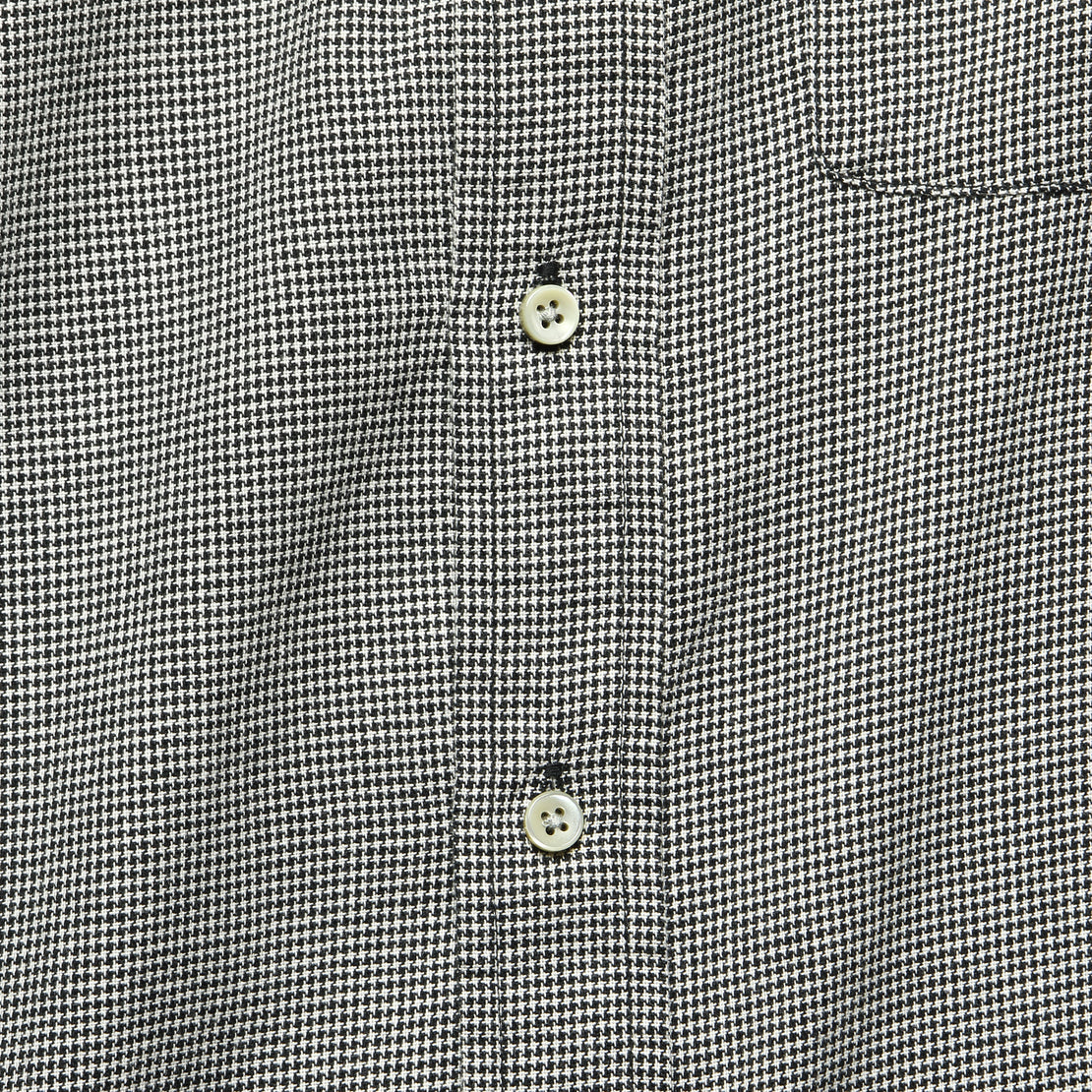 Mini Gingham Shirt - Black/White - Alex Mill - STAG Provisions - Tops - L/S Woven - Plaid